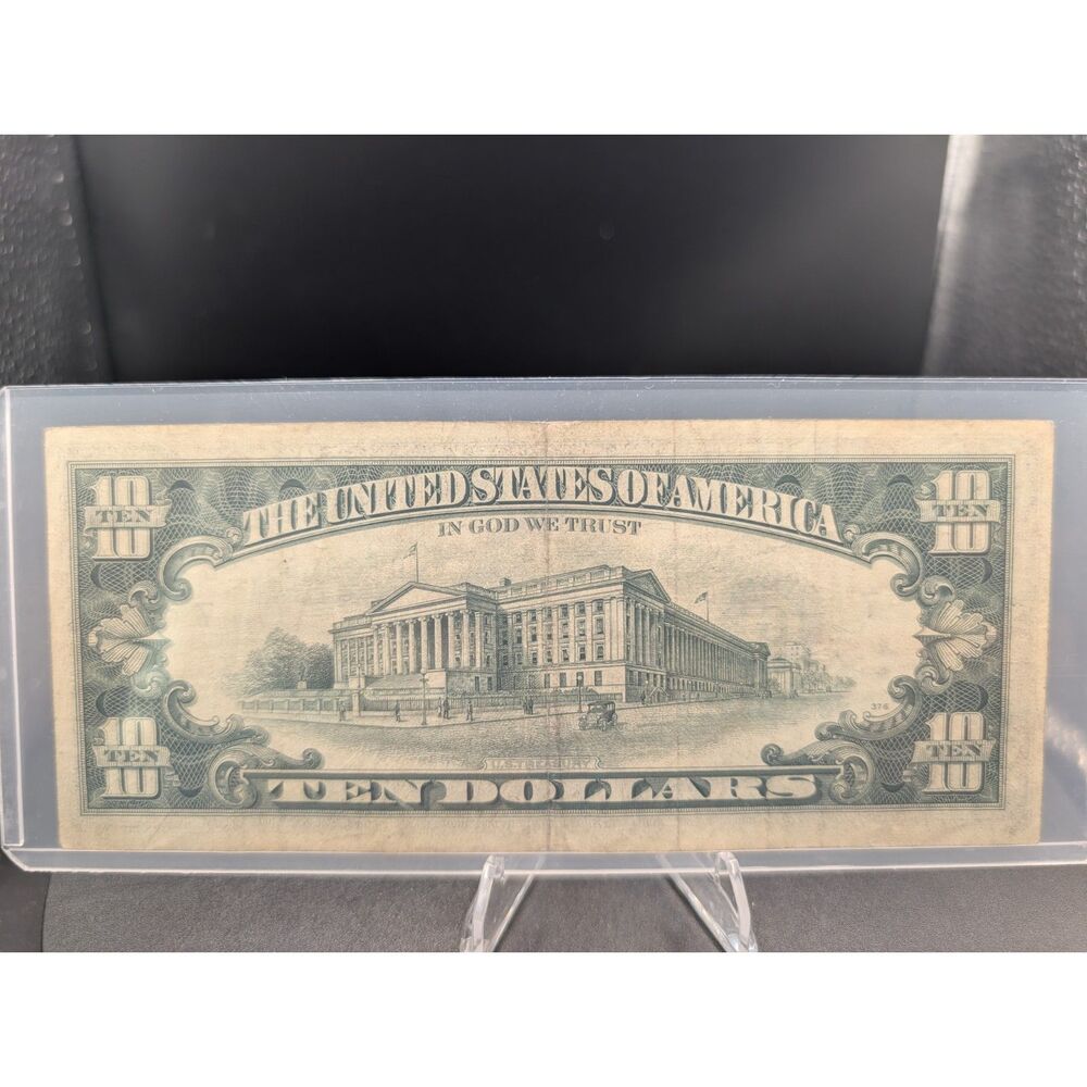 1977 $10 Collectible Note • Serial G53949561B • Classic Hamilton Design